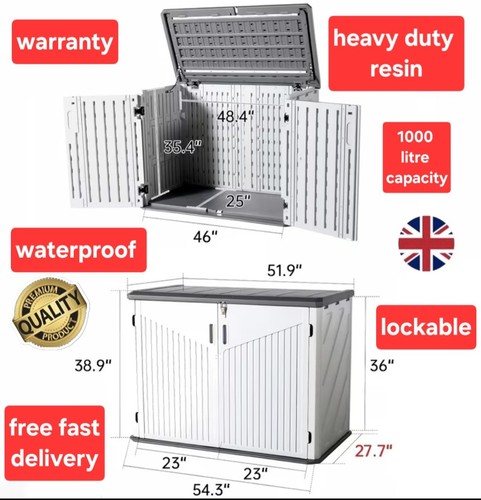 Large store garden lockable - garden,