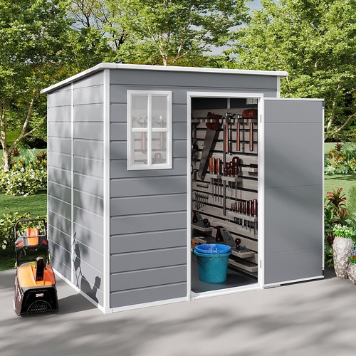 Plastic lockable garden - lockable, shed
