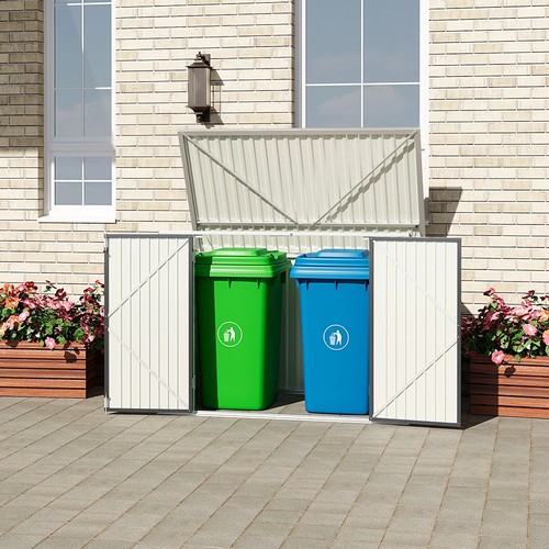 Large metal outdoor - outdoor, storage