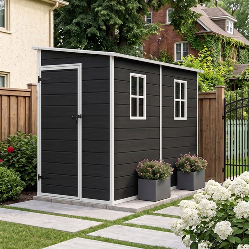 8x4ft plastic garden storage - 8x4ft,